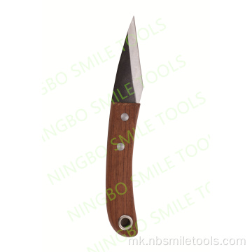Градинарски алатки Не&#39;рѓосувачки челик дрвена рачка трим калемење со нож за сечење